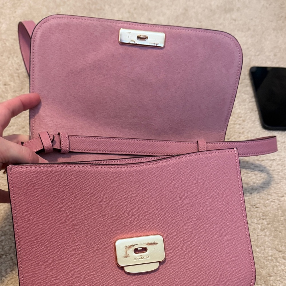 Coach Blush Pink Crossbody Bag - Picture 3 of 4